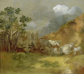 Landscape with Sheep, c.1744